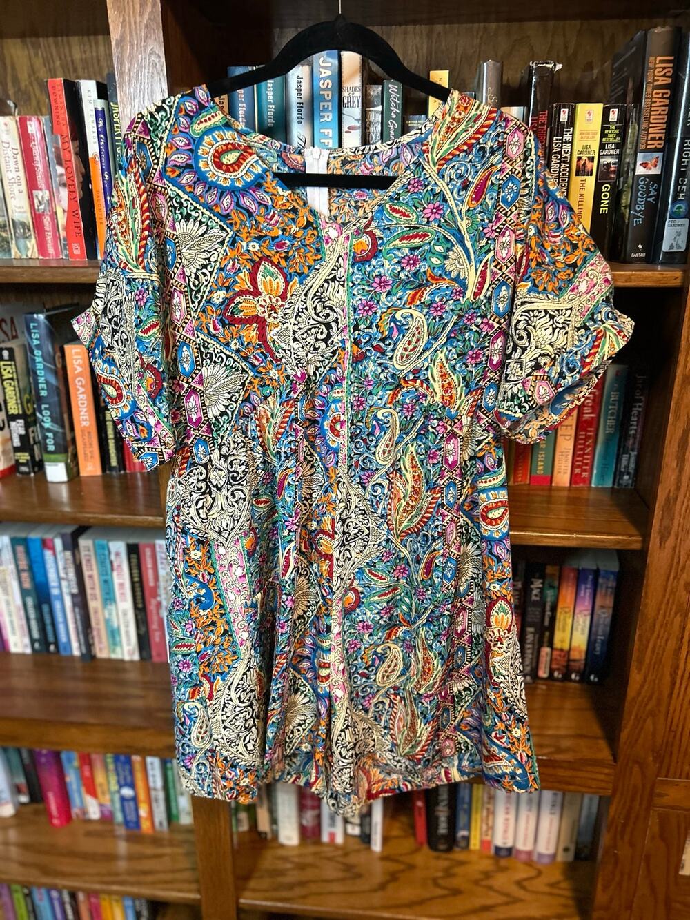 Colorful romper in large